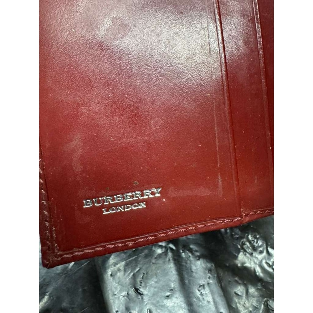 Vintage Burberry London Women's Nova Check Leather Trim‎ Bifold Wallet Beige - Picture 7 of 9